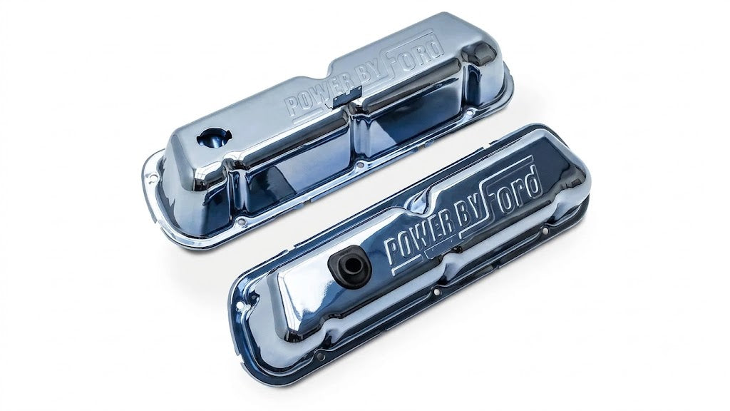 Valve Covers, Polished Ceramic Coating